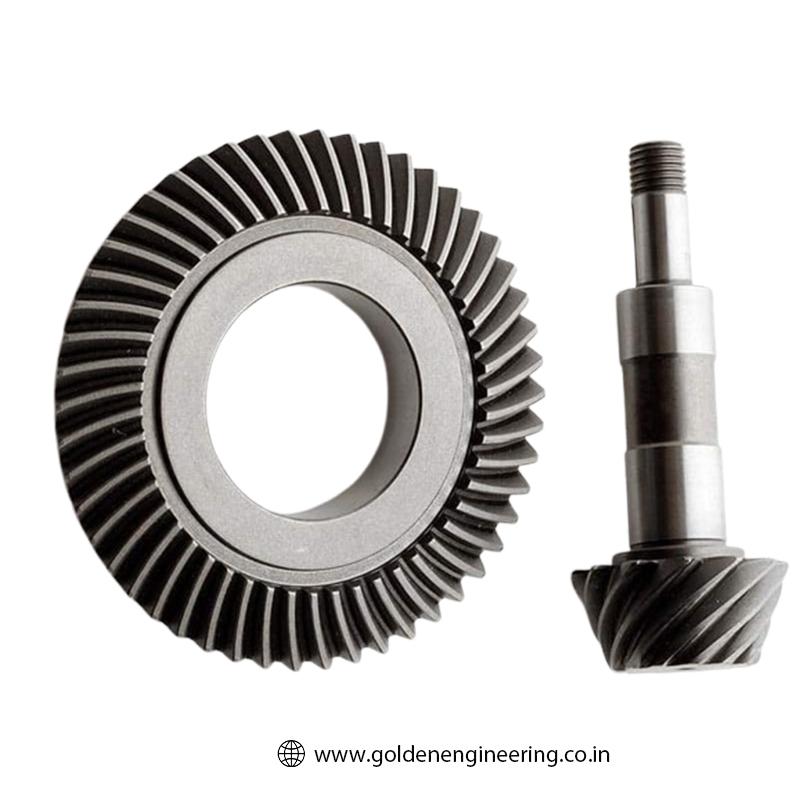 Precision Gear and Pinion Shaft Manufacturer | Durable and Custom Solutions by Golden Engineering