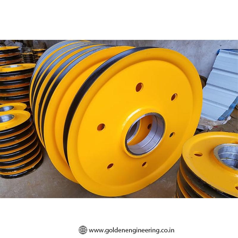 Wire Rope Sheave Pulley Manufacturer | High-Quality Pulley Solutions by Golden Engineering & Enterprises